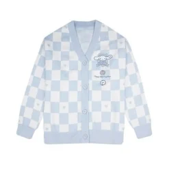 Kawaii Checkered Cardigan