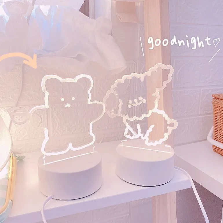 Kawaii Cutie LED Desk Lamps