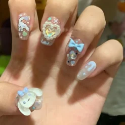 Kawaii Deco Press On Nails