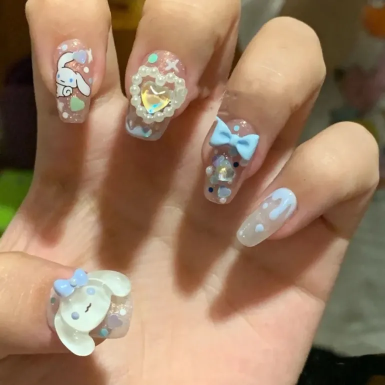 Kawaii Deco Press On Nails