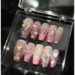 Kawaii Deco Press On Nails