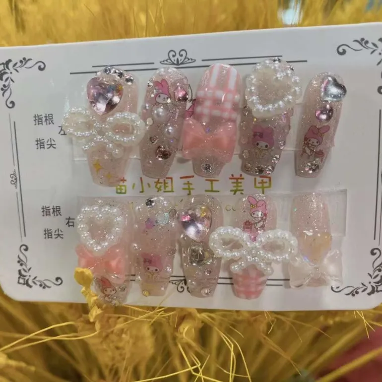 Kawaii Deco Press On Nails
