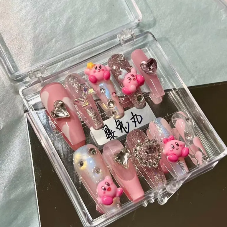 Kawaii Deco Press On Nails