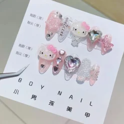 Kawaii Deco Press On Nails
