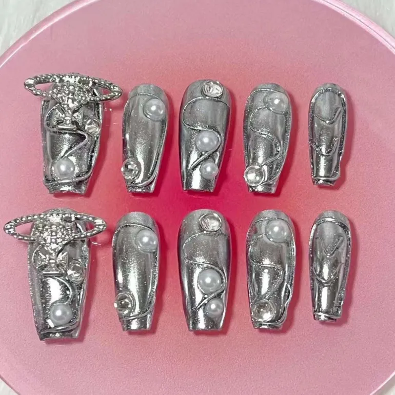 Kawaii Deco Press On Nails