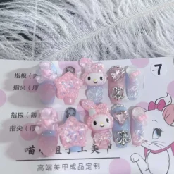 Kawaii Deco Press On Nails
