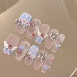 Kawaii Deco Press On Nails
