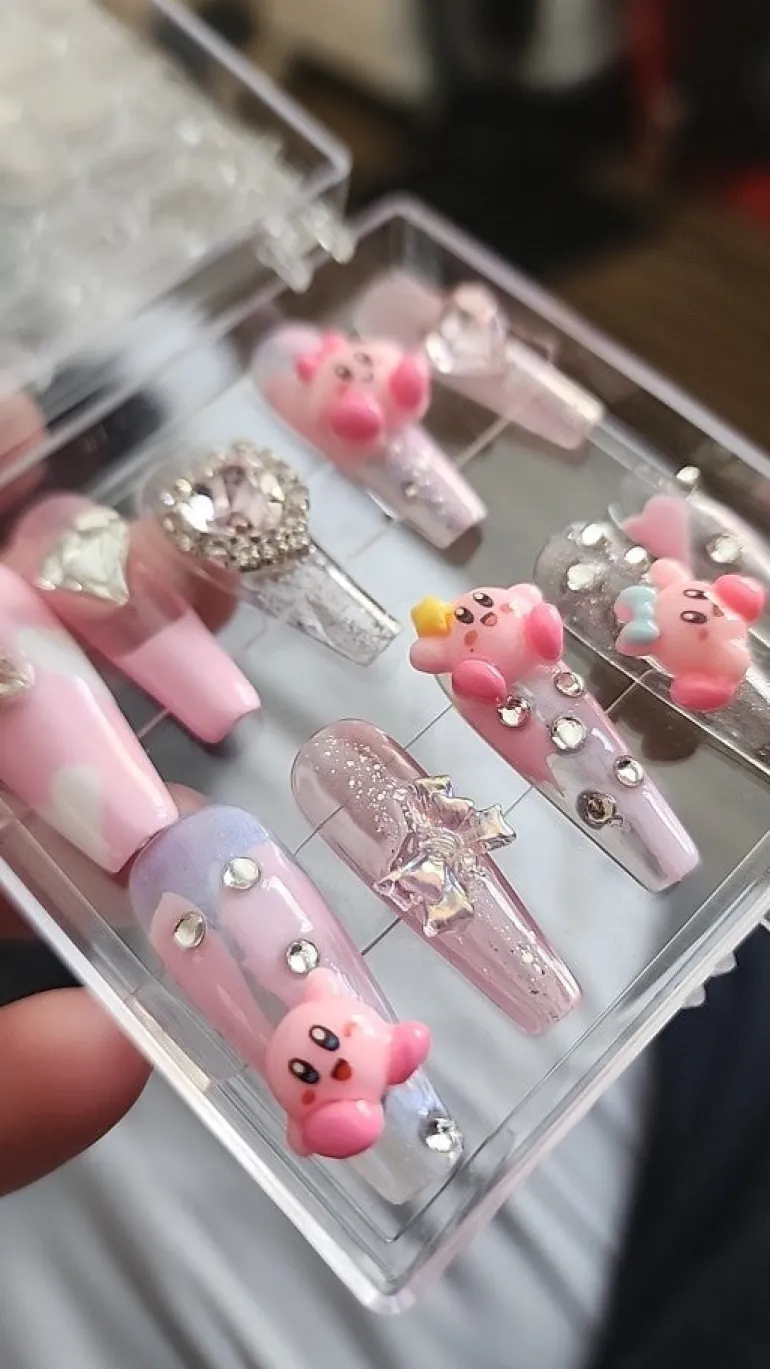 Kawaii Deco Press On Nails