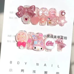 Kawaii Deco Press On Nails