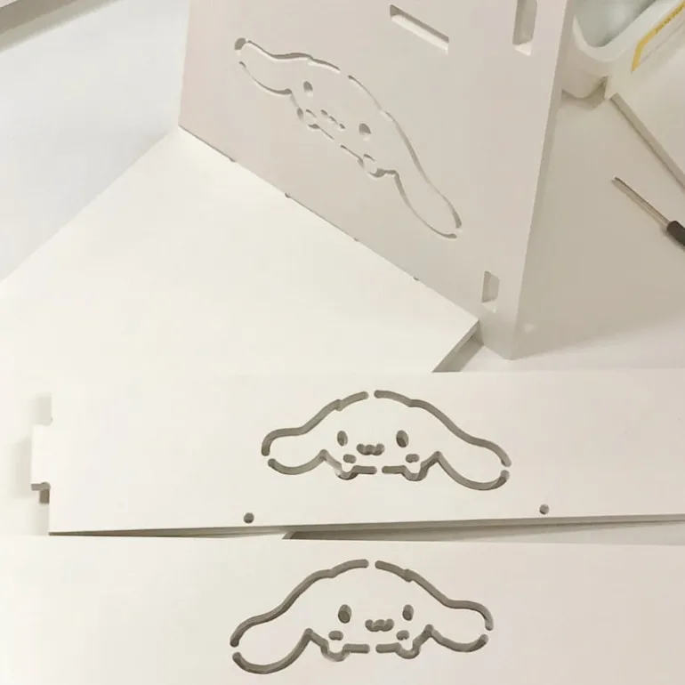 Kawaii Double Layer Display Shelves