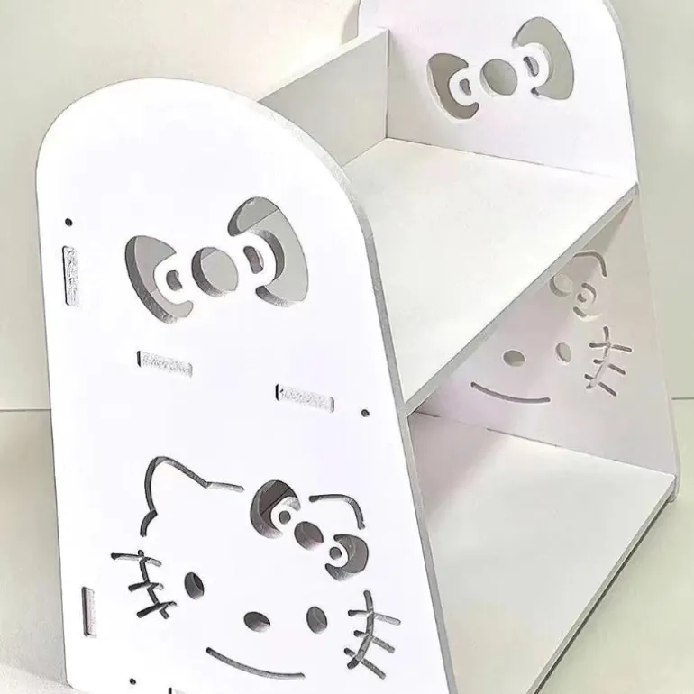 Kawaii Double Layer Display Shelves