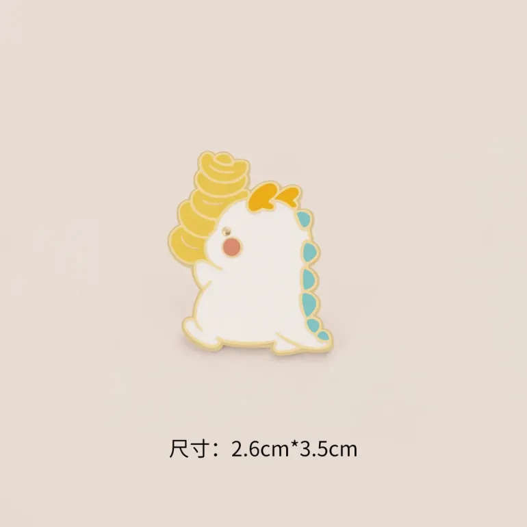 Kawaii Dragon Enamel Pins