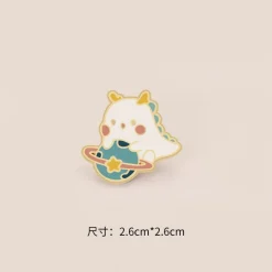 Kawaii Dragon Enamel Pins
