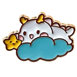 Kawaii Dragon Enamel Pins