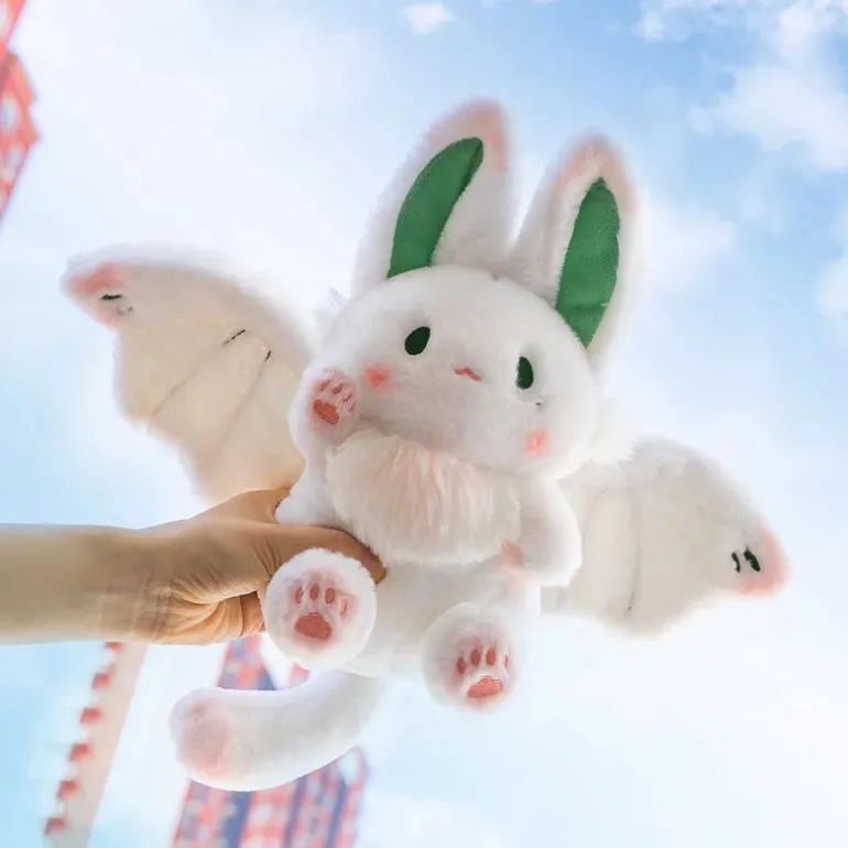 Kawaii Fluffy Bat Plush
