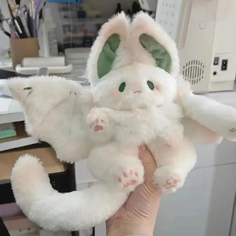 Kawaii Fluffy Bat Plush