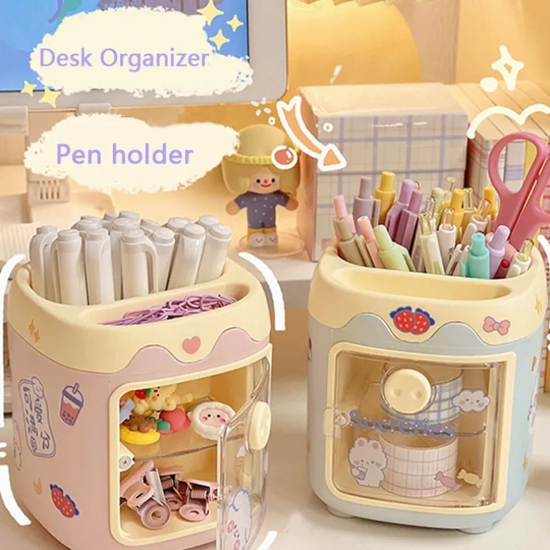 Kawaii Fridge Pen & Desk Organizer