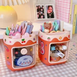 Kawaii Fridge Pen & Desk Organizer