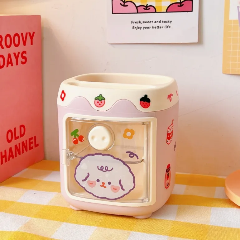Kawaii Fridge Pen & Desk Organizer