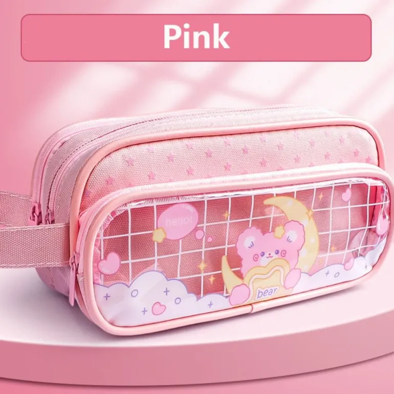 Kawaii Friends Large Pencil Case
