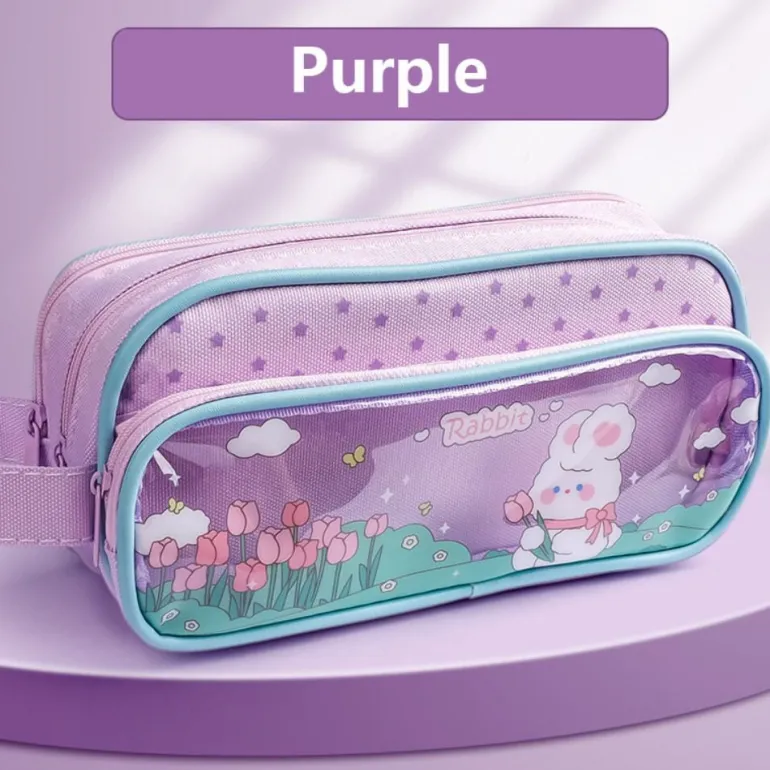 Kawaii Friends Large Pencil Case