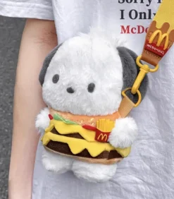 Kawaii Hamburger Puppy Bag