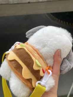 Kawaii Hamburger Puppy Bag