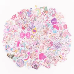 Kawaii Kitten Laser Cut Sticker Set