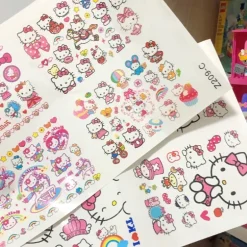 Kawaii Kitten Temporary Tattoo Pack