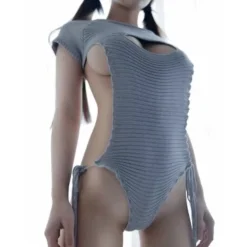 Kawaii Knit Bodysuit