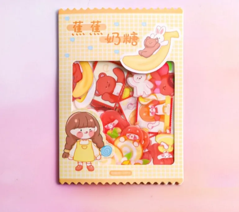 Kawaii Laser Cut Sticker Packs
