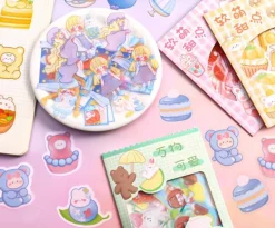 Kawaii Laser Cut Sticker Packs