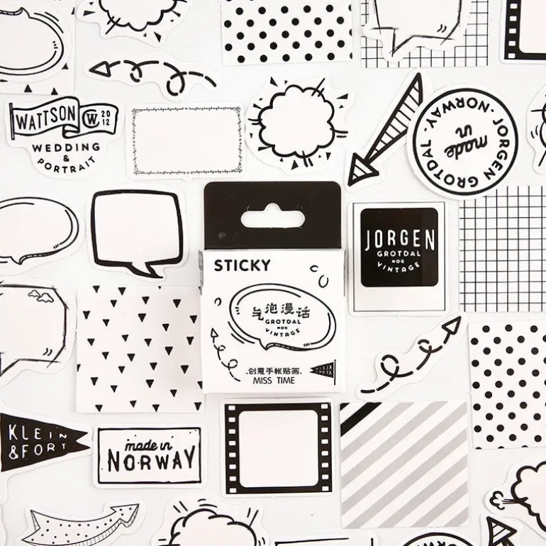 Kawaii Laser Cut Stickers Packs