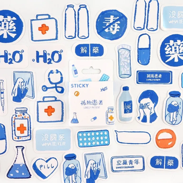 Kawaii Laser Cut Stickers Packs