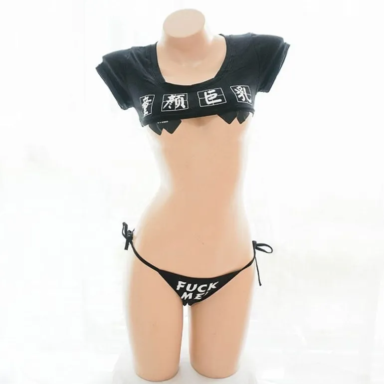 Kawaii Manga Bikini Set