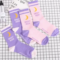 Kawaii Moon Socks