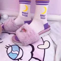 Kawaii Moon Socks