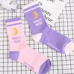 Kawaii Moon Socks