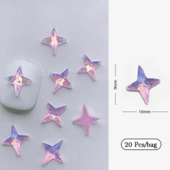 Kawaii Nail Art Sticker Gems