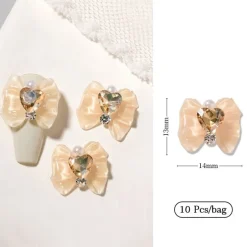 Kawaii Nail Art Sticker Gems