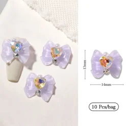 Kawaii Nail Art Sticker Gems