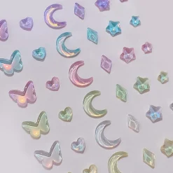 Kawaii Nail Art Sticker Gems