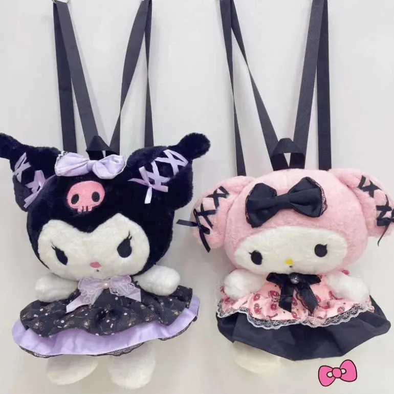 Kawaii Pastel Goth Plush Backpacks