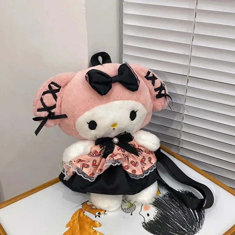 Kawaii Pastel Goth Plush Backpacks