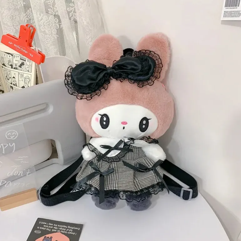 Kawaii Pastel Goth Plush Backpacks