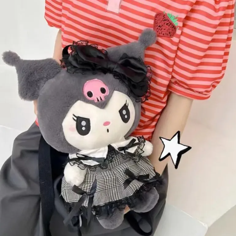 Kawaii Pastel Goth Plush Backpacks