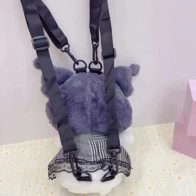 Kawaii Pastel Goth Plush Backpacks