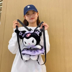 Kawaii Pastel Goth Plush Backpacks