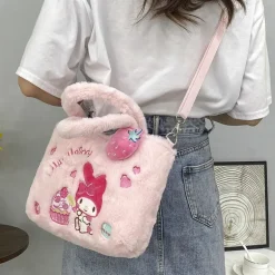 Kawaii Plush Cross Body Bags