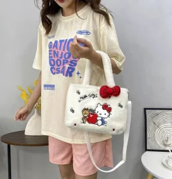 Kawaii Plush Cross Body Bags